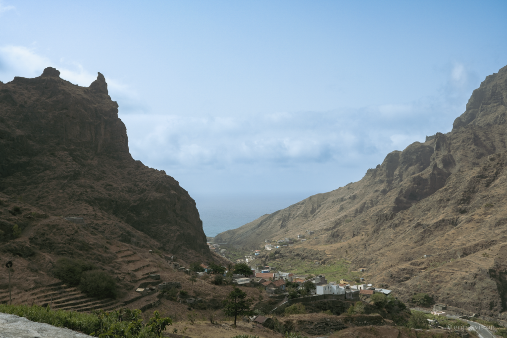 Mountain view in São Nicolau
